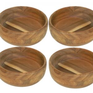 Premium Acacia Serving Bowl